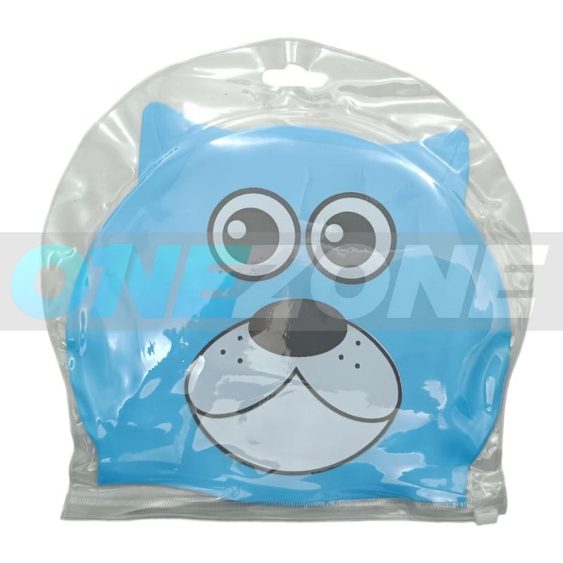 GENERAL - Gorro Natación Silicona Gvs-para Niños Animals 102233 Oso