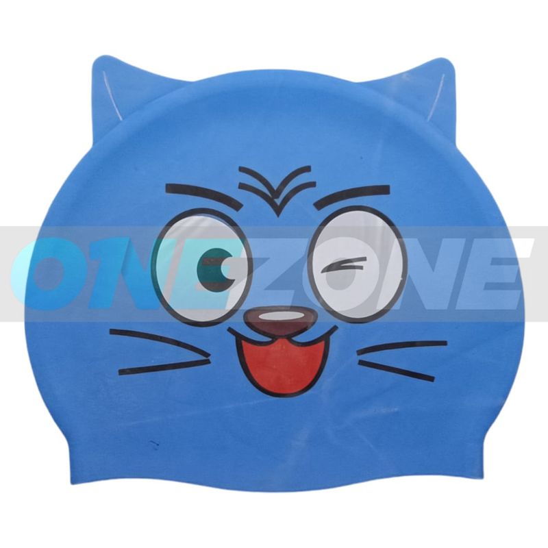 GENERAL - Gorro Natación Silicona Gvs-para Niños Animals 102233 Gato