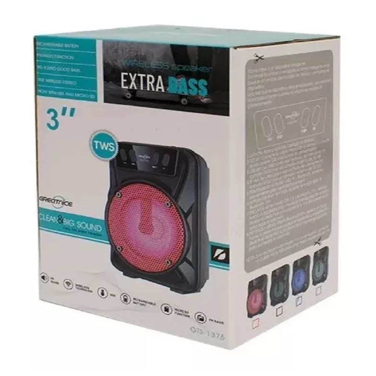 GENERICO - PARLANTE SPEAKER GTS