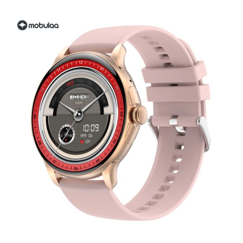 MOBULA - Reloj inteligente Mobulaa AMOLED S5 - Rosa