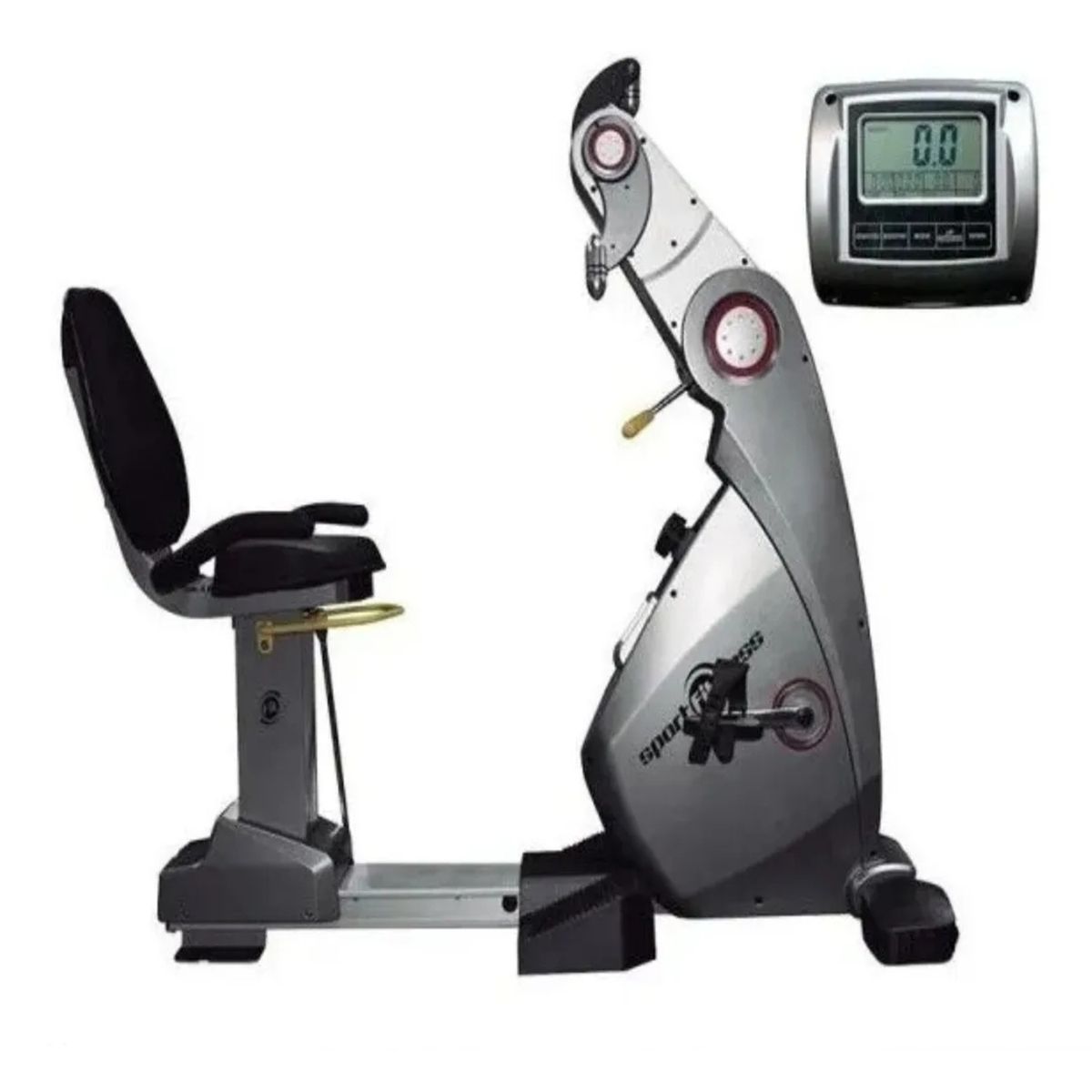 SPORT FITNESS - Bicicleta Recumbent Magnetica Sportfitness