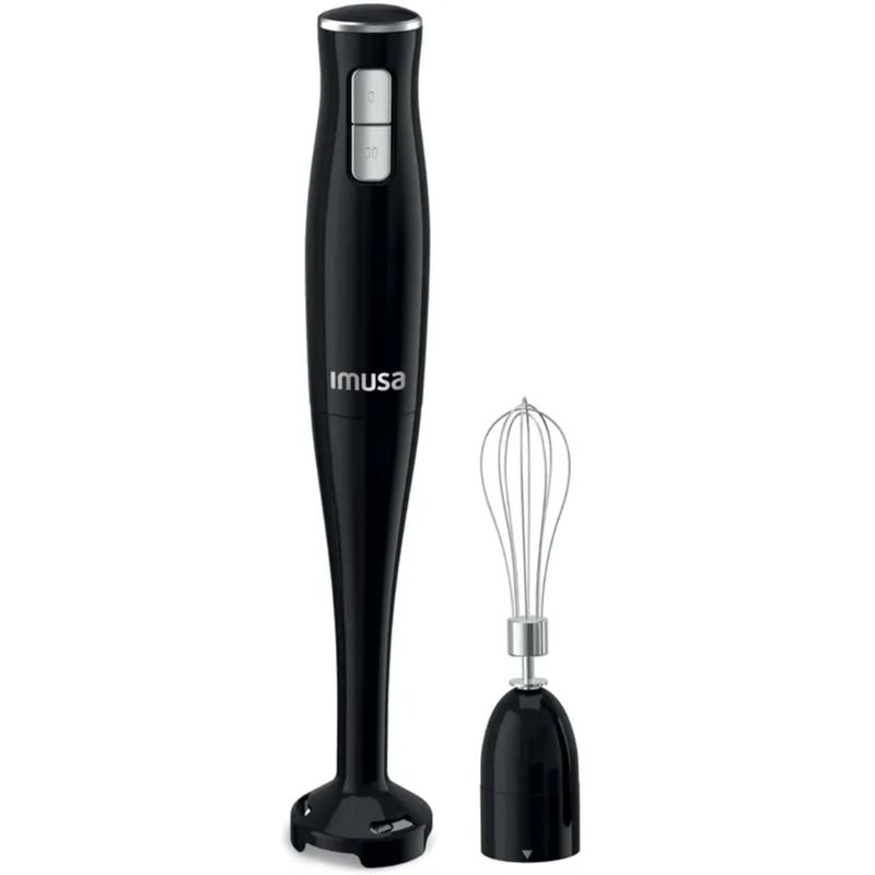 IMUSA - Licuadora de mano IMUSA Turbomix Negra + Batidora Negra
