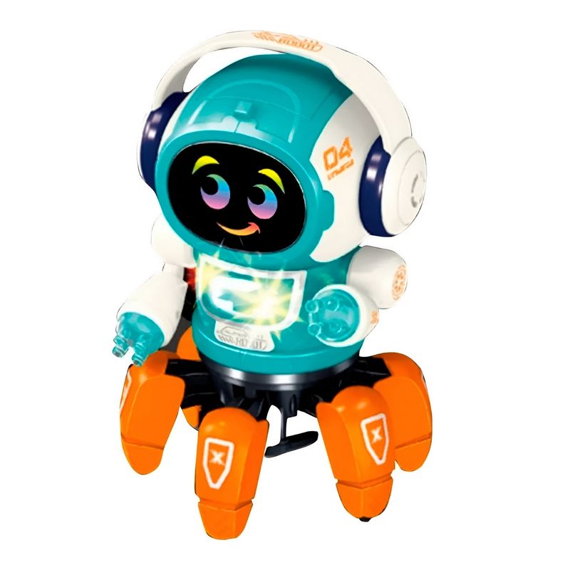 GENERICO - Robot Interactivo Musical Camina Juguete Niños + Baterias