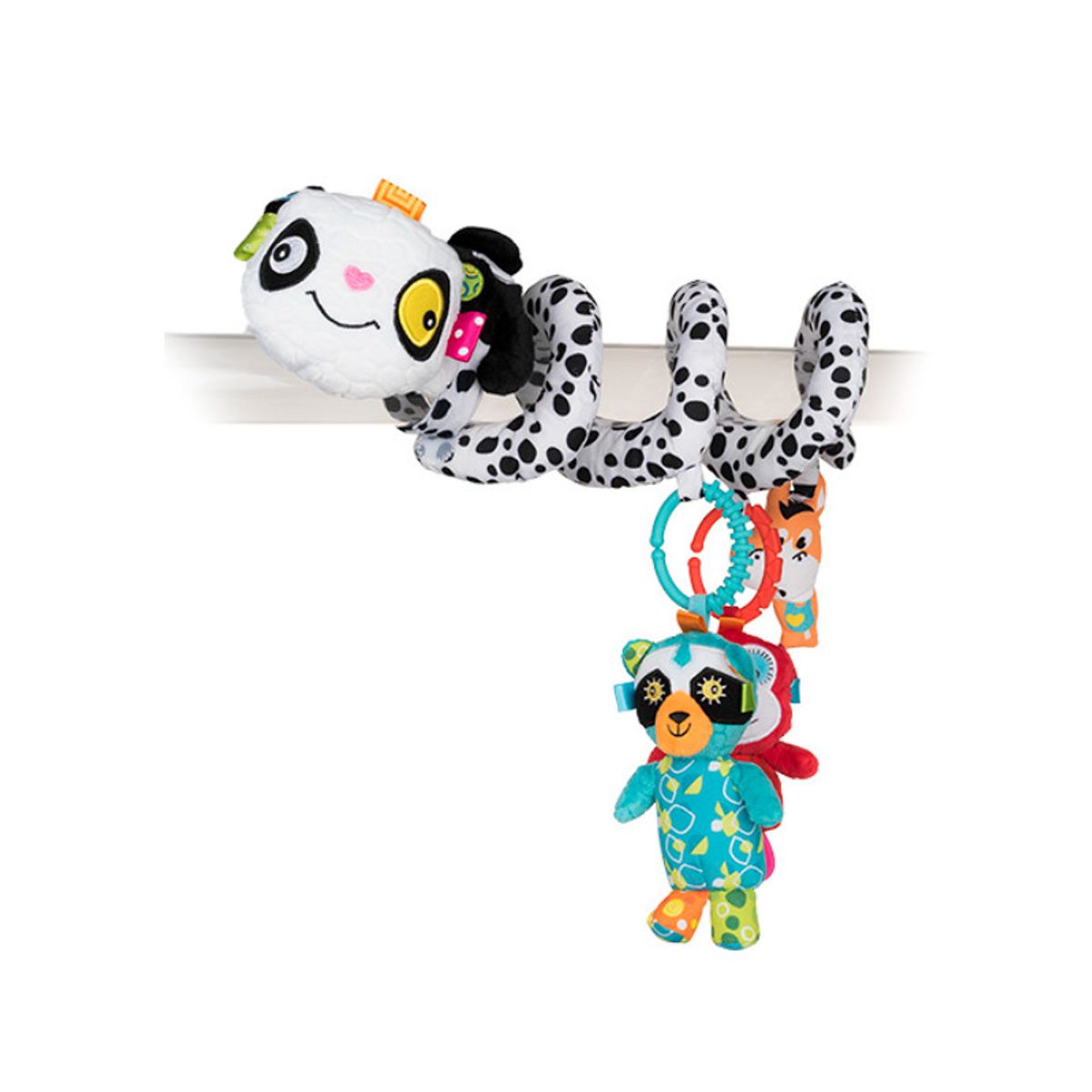 BALIBAZOO - Peluche Colgante En Espiral Panda Actividad BaliBazoo
