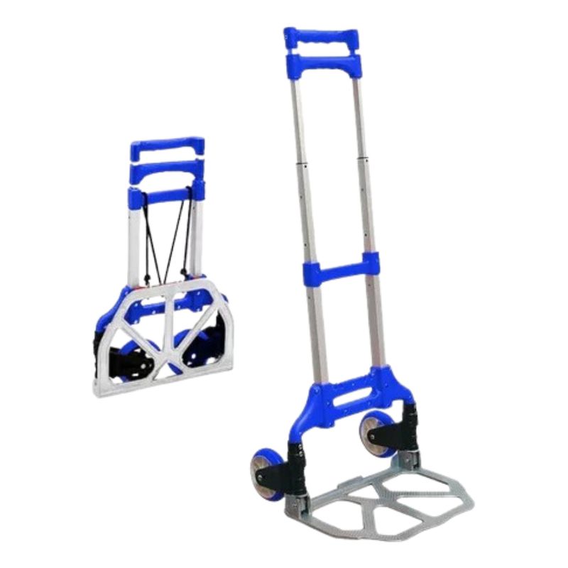 GENERICO - Carretilla Plegable En Aluminio 80kg + Pulpo De Amarre