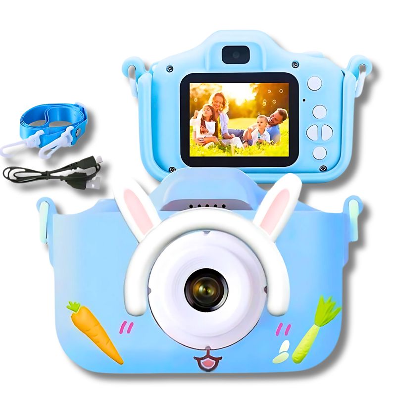 GENERICO - Camara Digital  Niños Fotos Vídeos Juego Incorporado COLOR AZUL