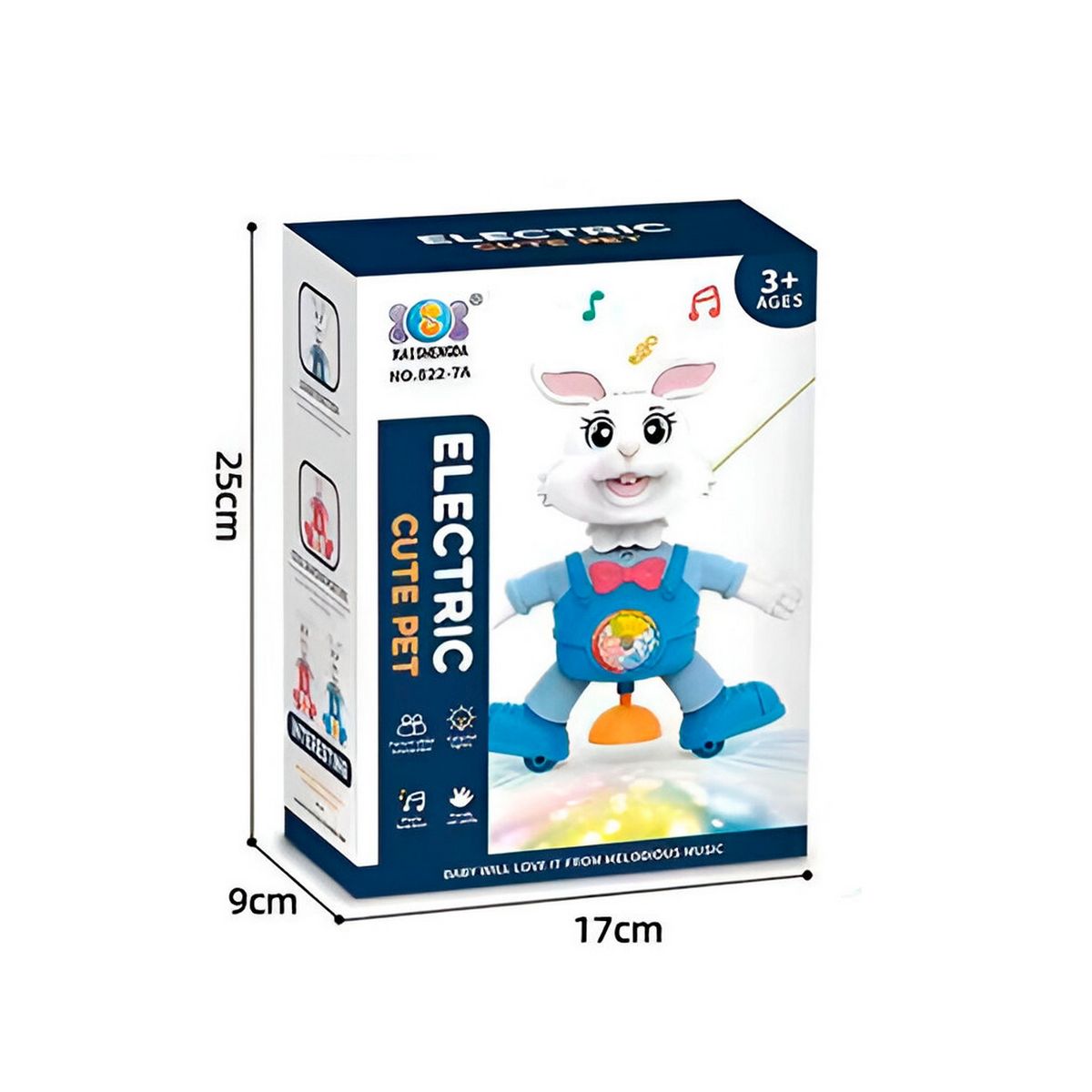 GENERICO - Robot Conejo Interactivo Musical Juguete Niños + Baterias