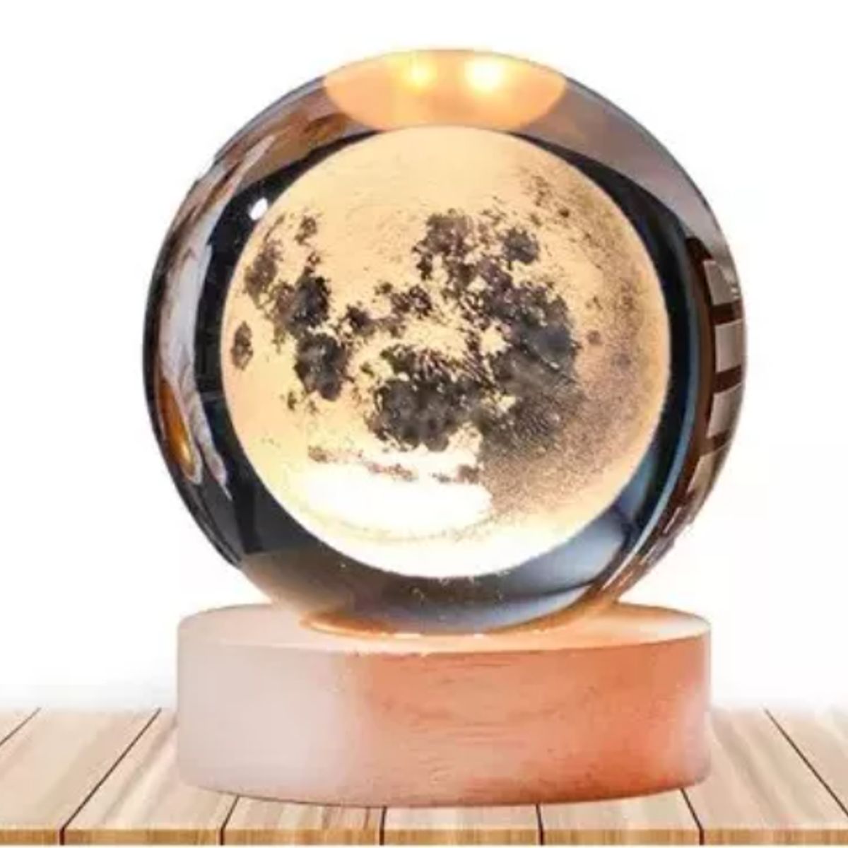 GENERICO - Lampara Escritorio Lunar 3D Luna Flotante