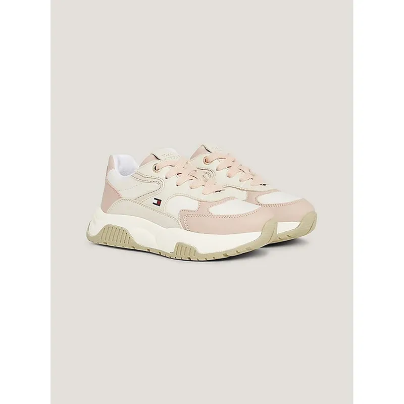 TOMMY HILFIGER - Tenis Con Logo Para Niñas Tommy Hilfiger