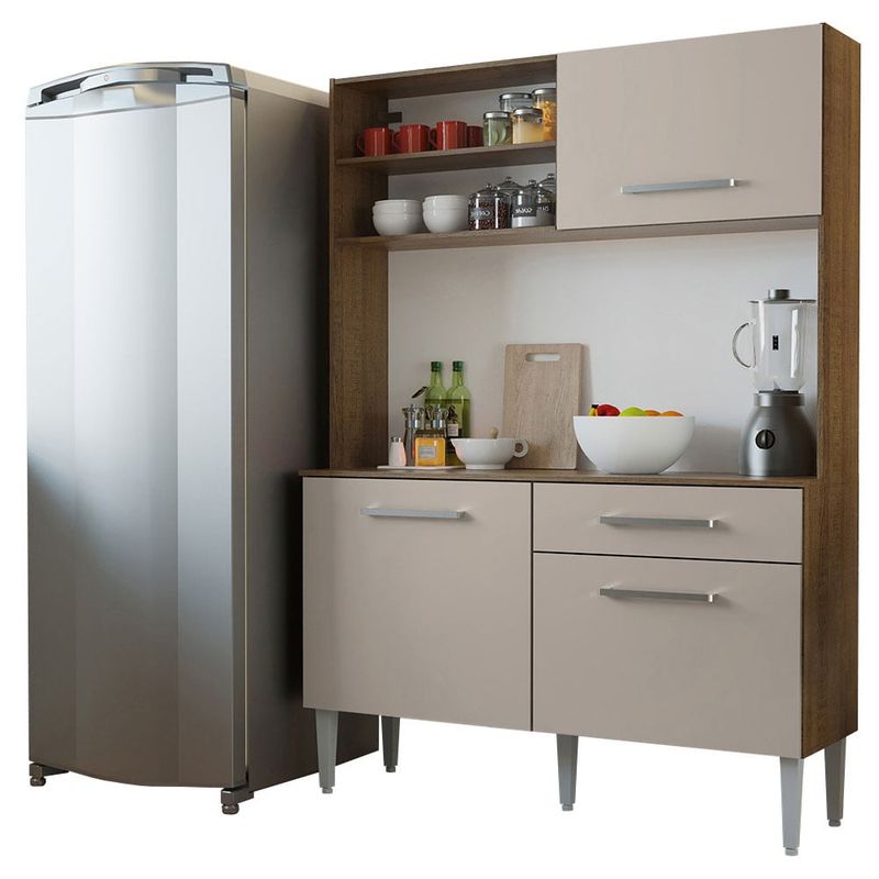 MADESA - Mueble de Cocina Compacta Life 1.20 Metros