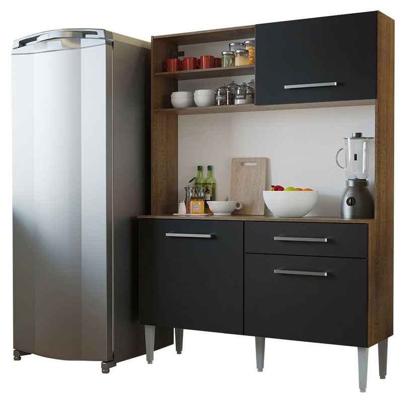 MADESA - Mueble de Cocina Compacta Life 1.20 Metros