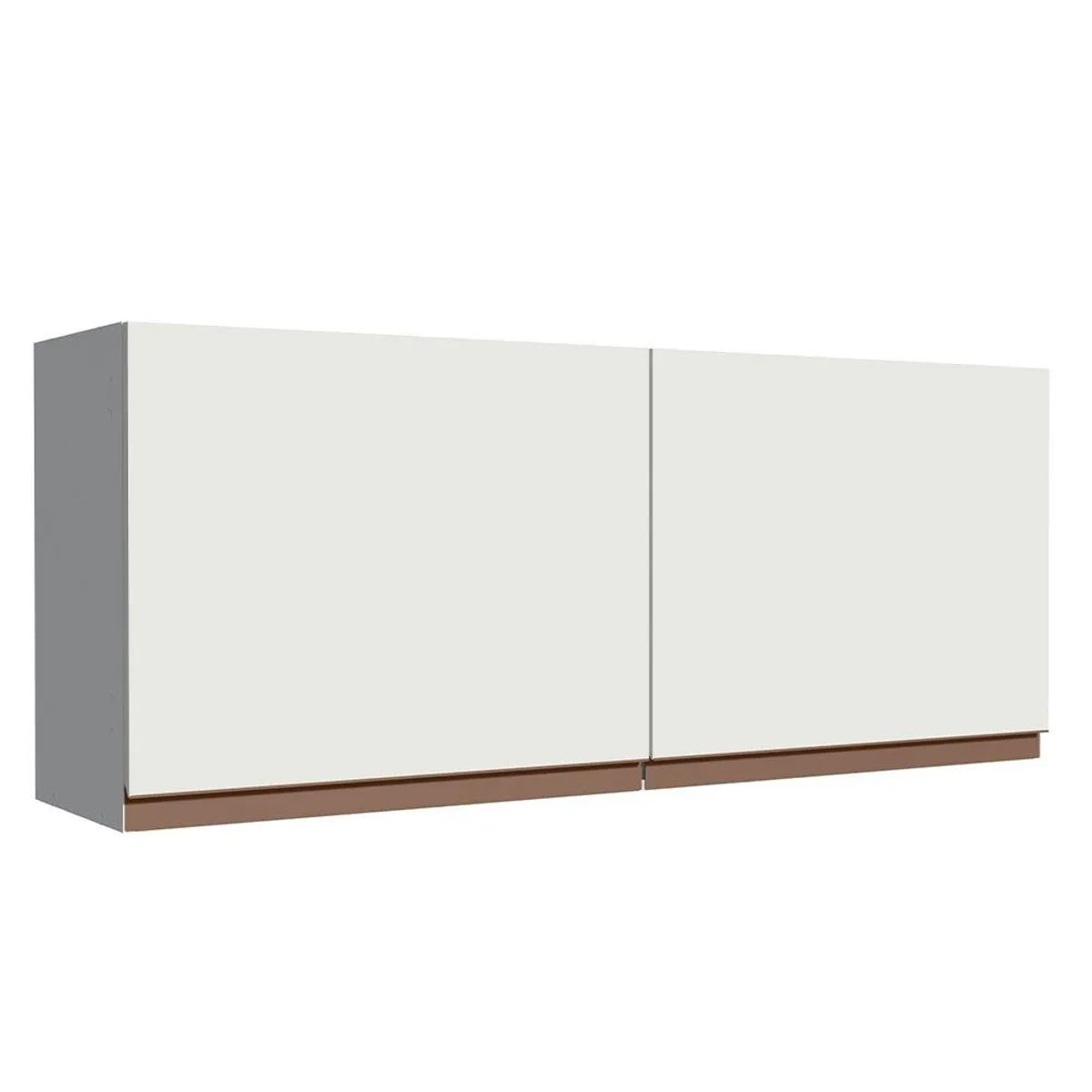 MADESA - Mueble de Cocina Superior Reims con 2 Puertas 120 cm x 50 cm Blanco