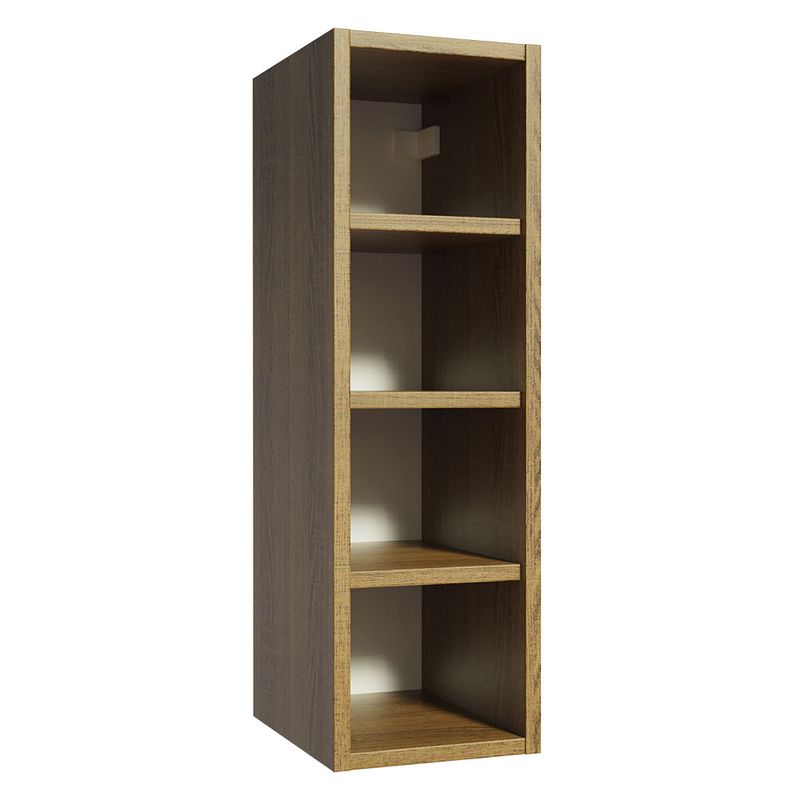 MADESA - Mueble de Cocina Superior Portabotellas Glamy 4 Nichos 20 cm