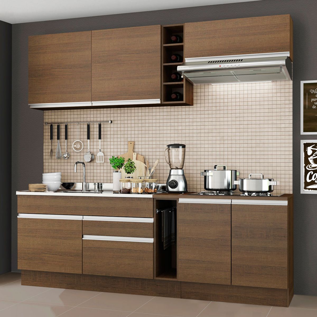 MADESA - Cocina Integral Parma 2.20 Metros 03