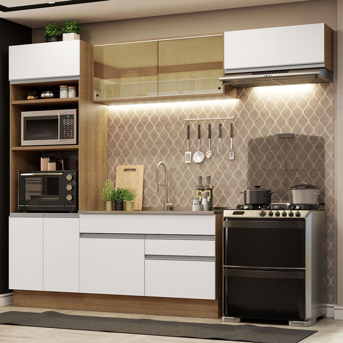 MADESA - Cocina Integral Glamy 2.70 Metros 11