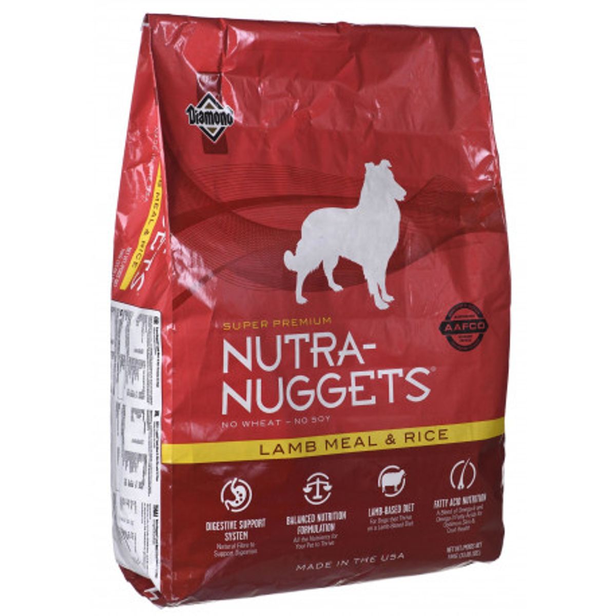 NUTRA NUGGETS - Alimento Nutra-Nuggets Super Premium cordero y arroz 7.5 kg
