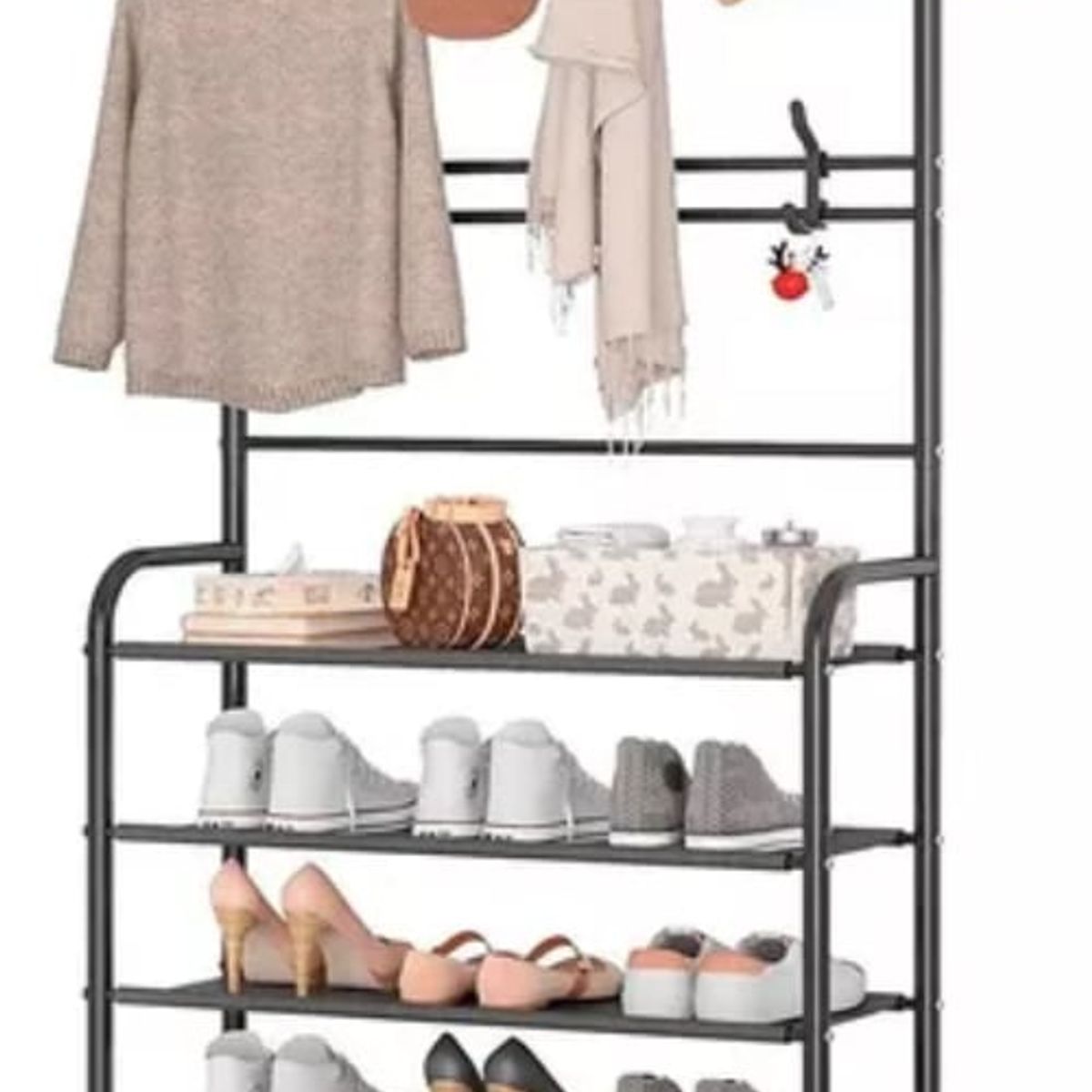 GENERICO - Organizador Multifuncional Perchero Para Zapatos y Abrigos