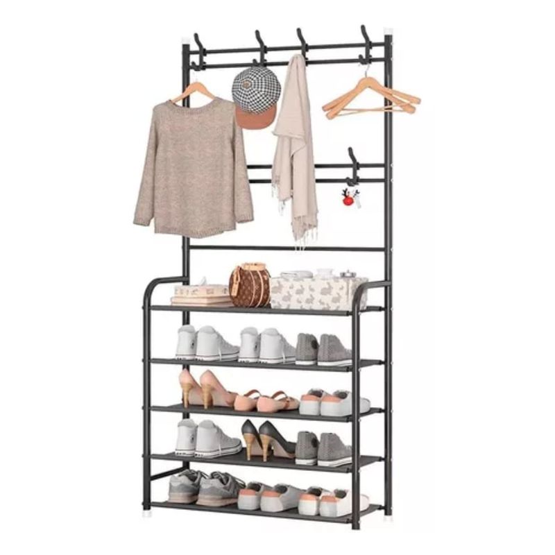 GENERICO - Organizador Multifuncional Perchero Para Zapatos y Abrigos