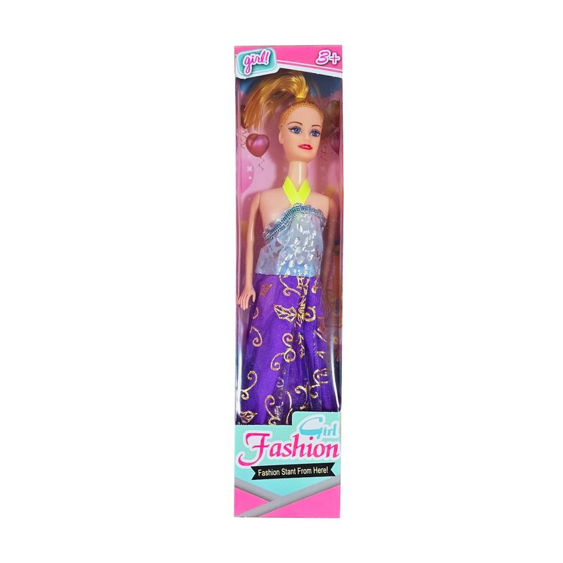 GENERICO - Muñeca Vestido Elegante Moda Juguete Niñas Interactivo