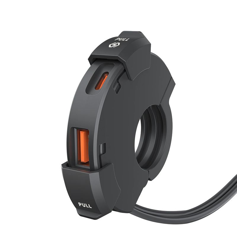 GENERICO - Cargador Usb Para Moto Carga Rapida Turbo Power