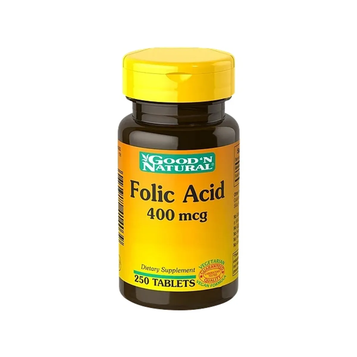 GOOD NATURAL - Acido Folico 400Mcg 250Tabletas Good Natural