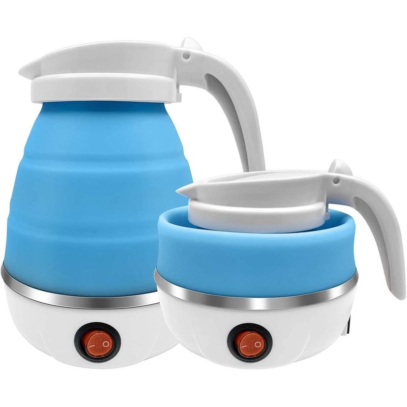 GENERICO - Mini Tetera Hervidora Agua Plegable Portátil Eléctrica