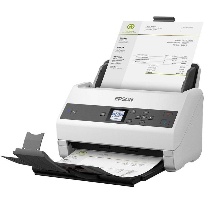 EPSON - Escáner Automatico Epson Duplex de Documentos a Color WorkForce DS-870