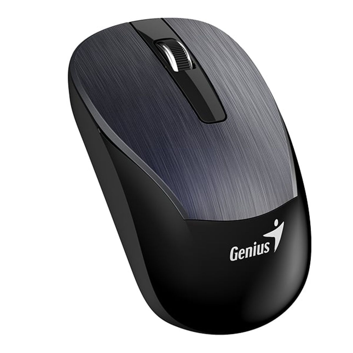 GENIUS - Mouse Inalámbrico Genius Eco-8015 Recargable Gris Hierro