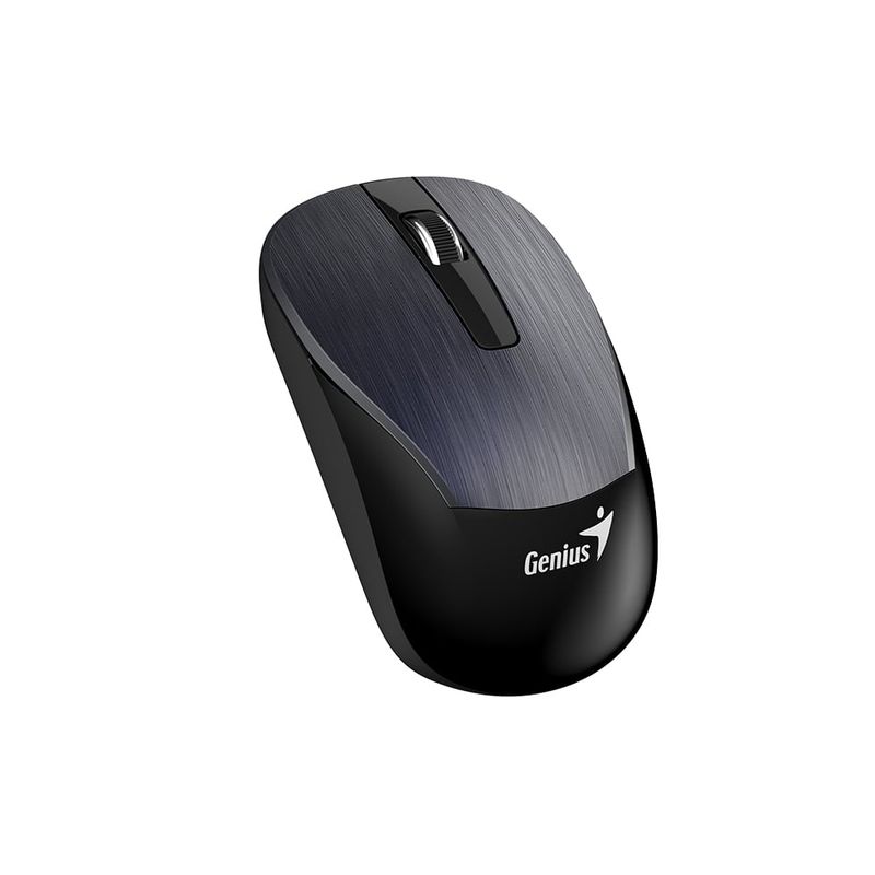 GENIUS - Mouse Inalámbrico Genius Eco-8015 Recargable Gris Hierro