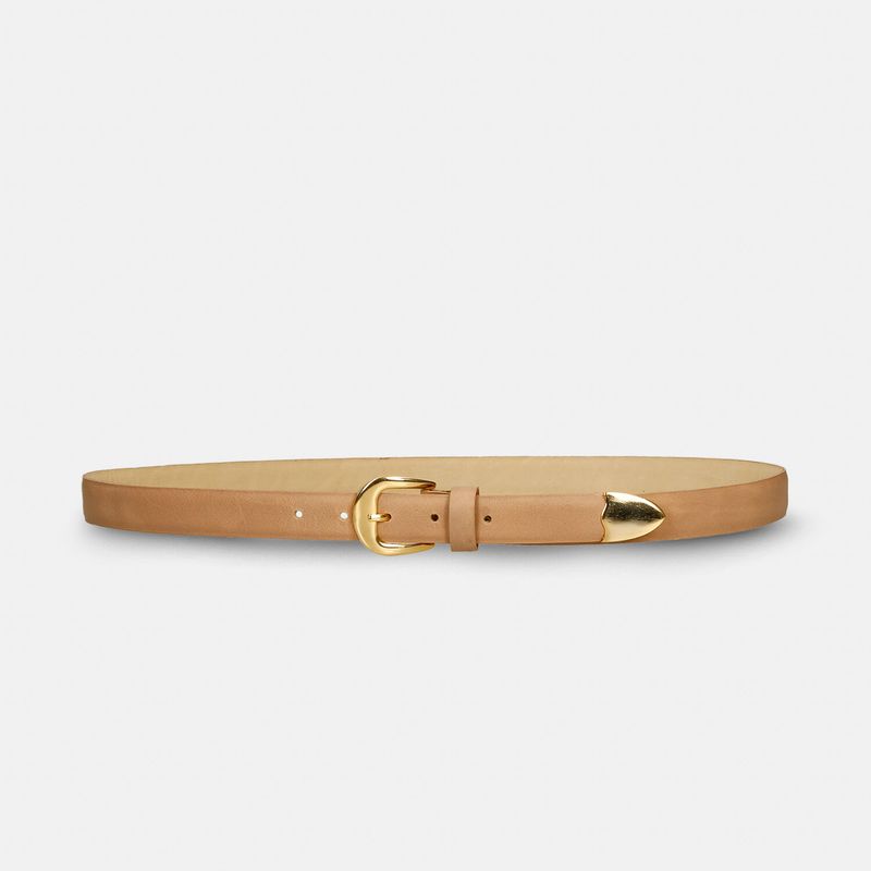 BATA - Cinturón Para Mujer Bata Hueso Joyce
