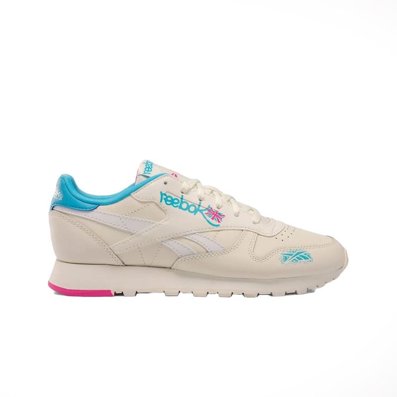 REEBOK - Tenis Mujer Reebok Clasics Leather - Blanco-Multicolor