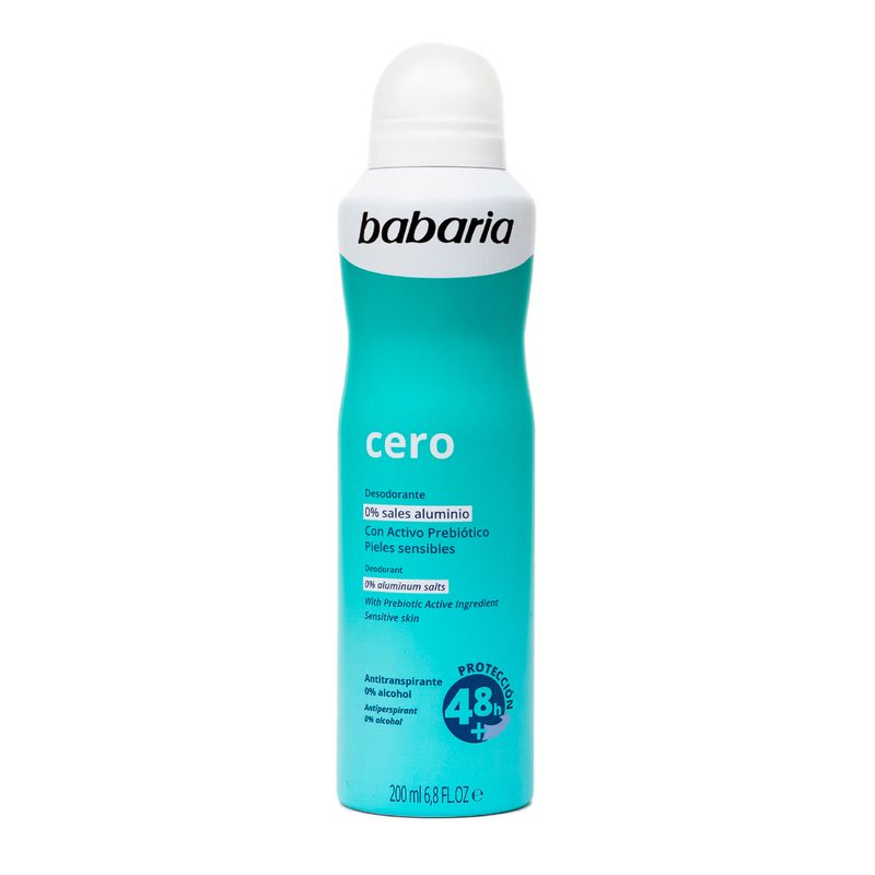 BABARIA - Desodorante Babaria Cero Spray X 200ml