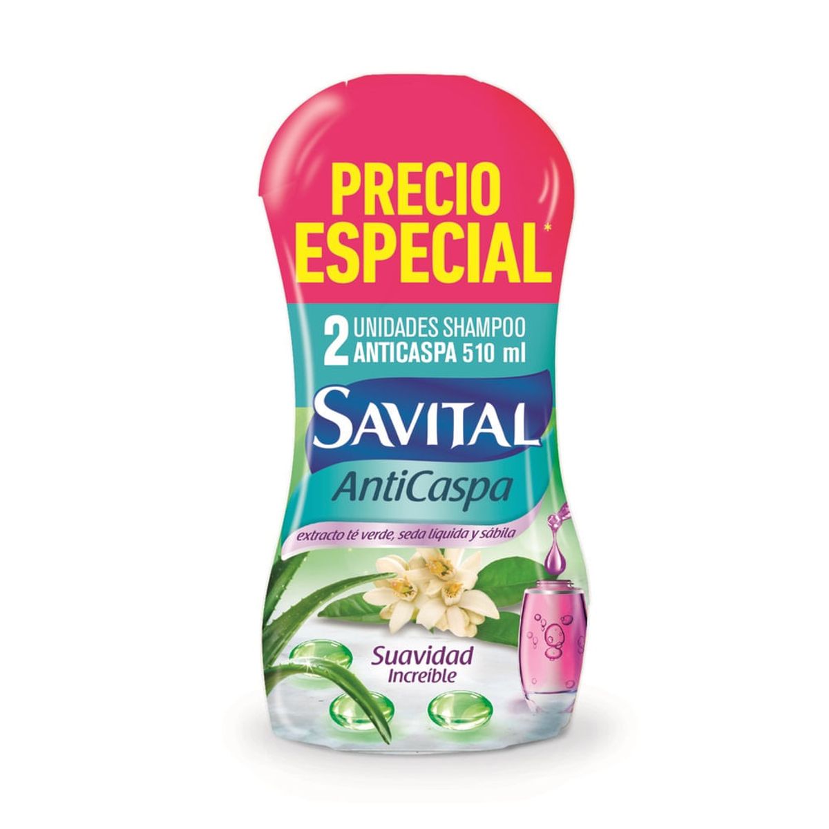 SAVITAL - Oferta Shampoo Savital Anticaspa X 510ml 2 X 1