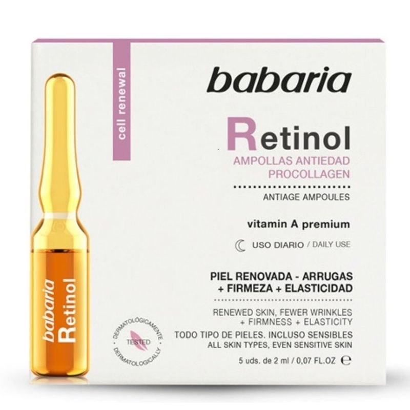 BABARIA - Ampolleta Babaria Retinol X 2ml X 5Und