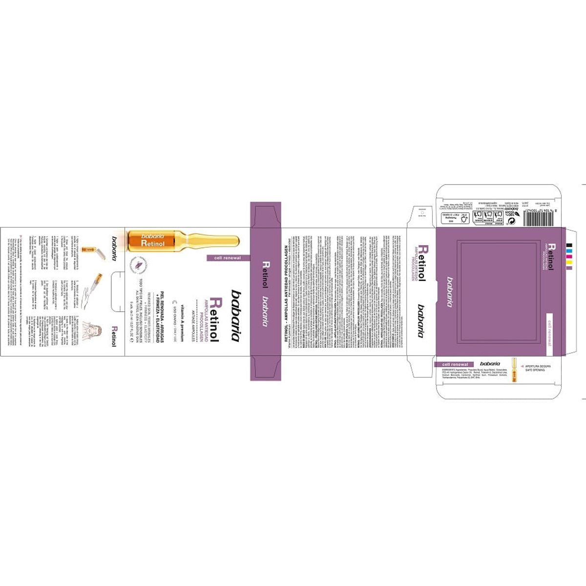 BABARIA - Ampolleta Babaria Retinol X 2ml X 5Und