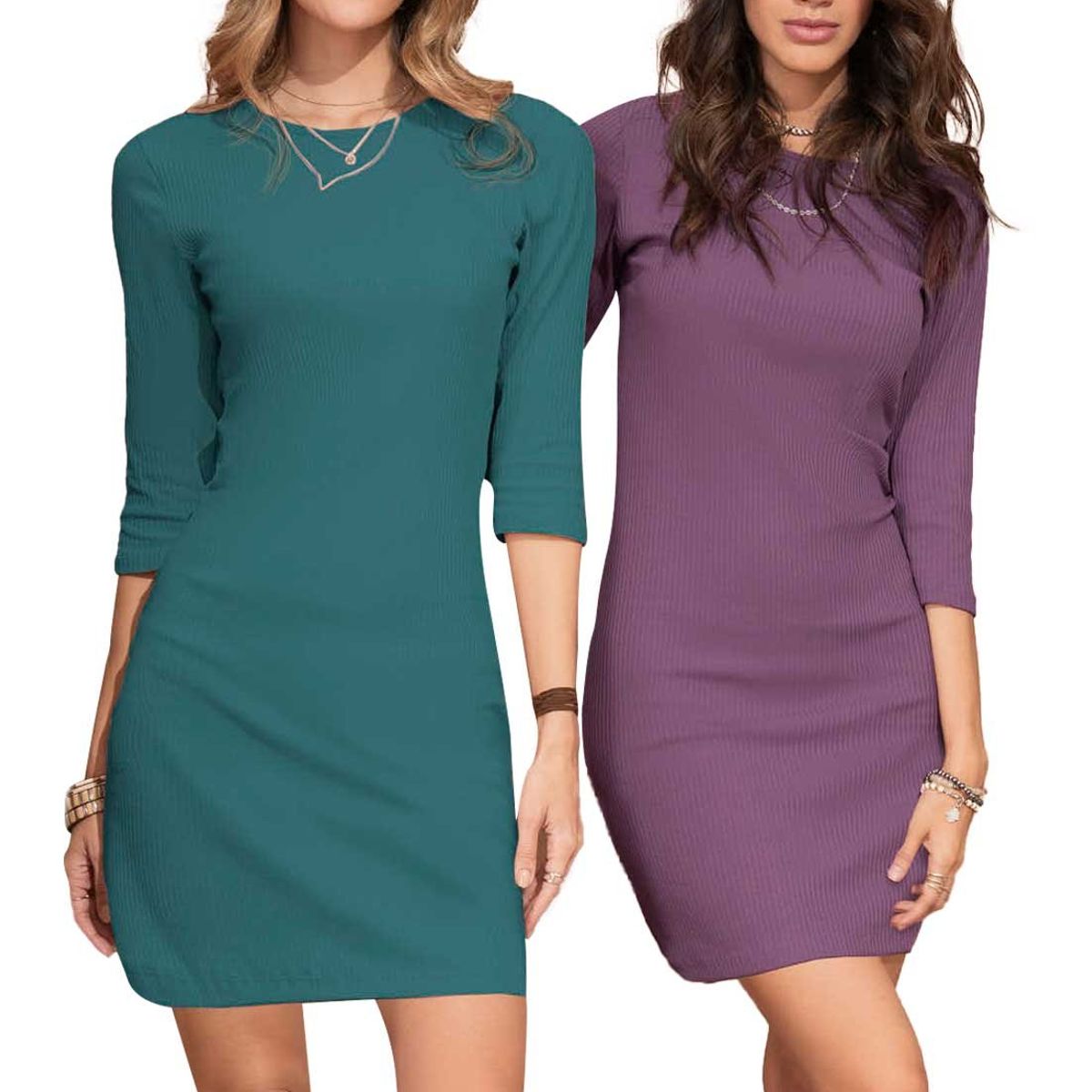 RUTTA - Vestido Corto Mujer Lavanda Rutta 3231