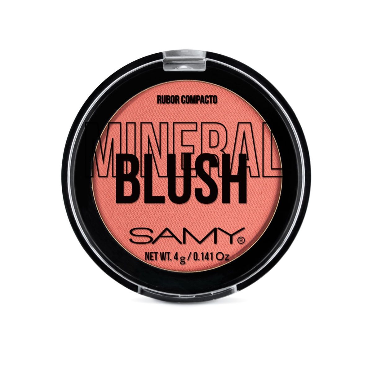 SAMY - Rubor Mineral Samy #8 Sin Espejo Rosa X 4G