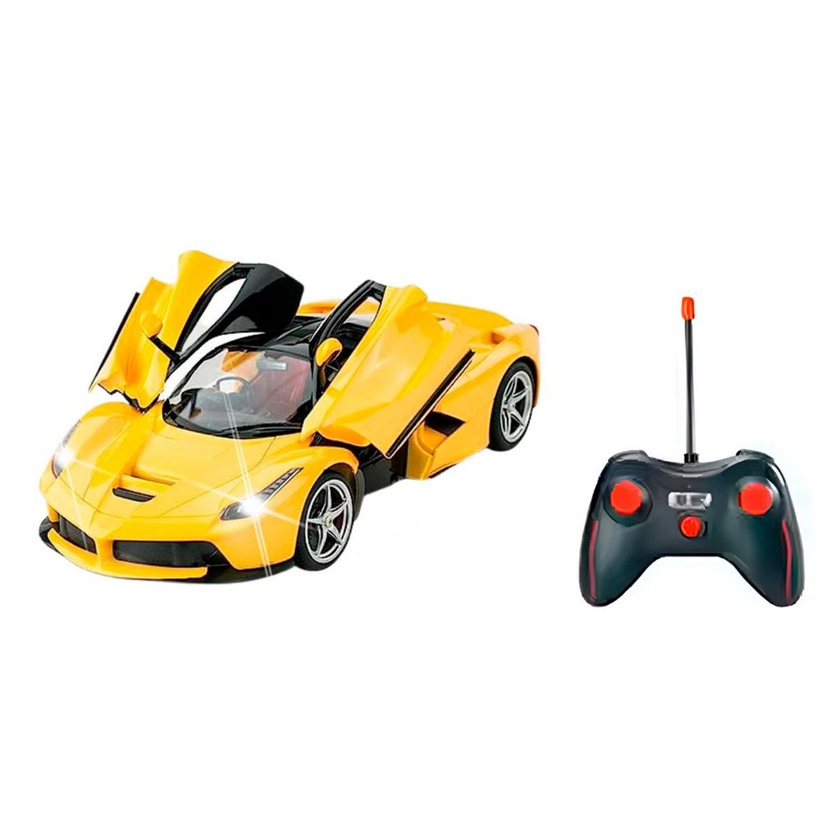 GENERICO - Carro Auto Deportivo Carreras Control Remoto + Baterias