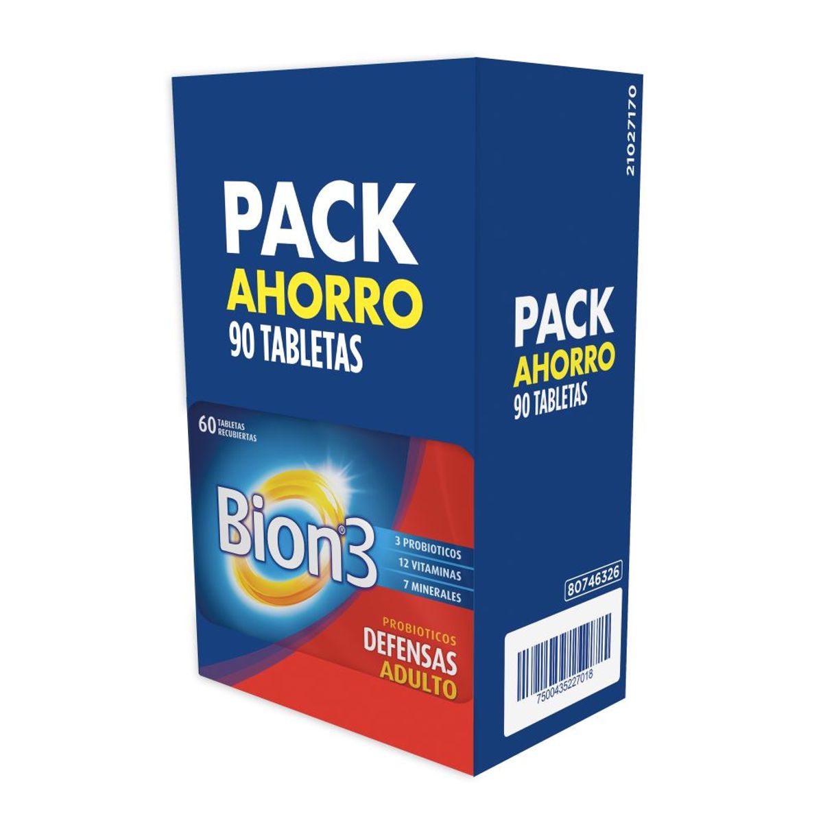 BION - Oferta Bion3 Adulto Probioticos Tableta X 90