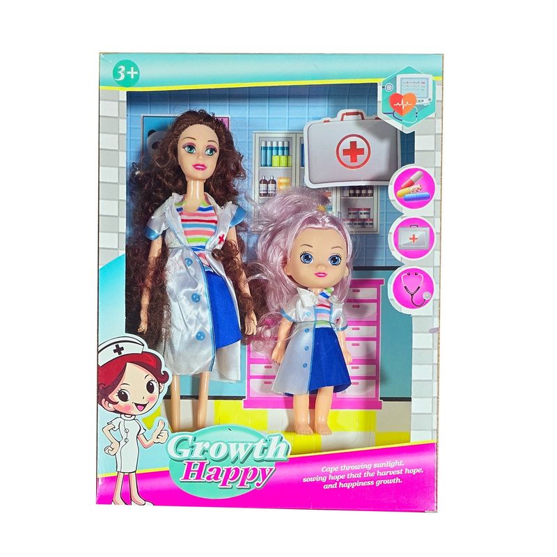 DAYOSHOP - Muñeca Doctora Mini Doctora Juguete Niñas Diversion