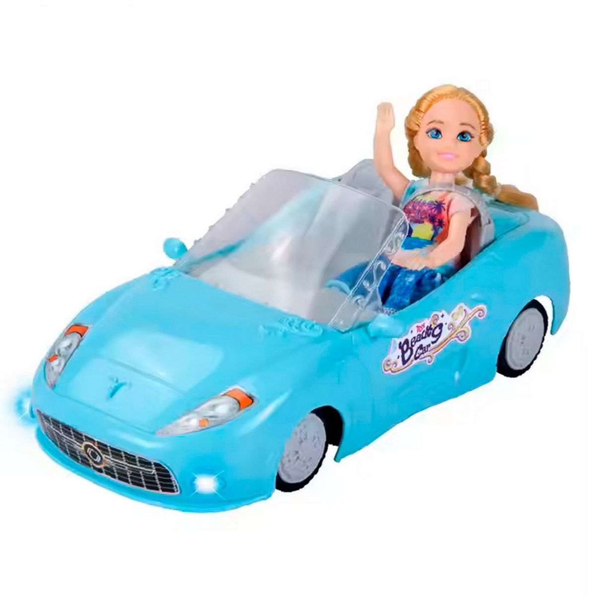 GENERICO - Carro Auto Deportivo Muñeca Carreras Control Remoto Juguete Azul