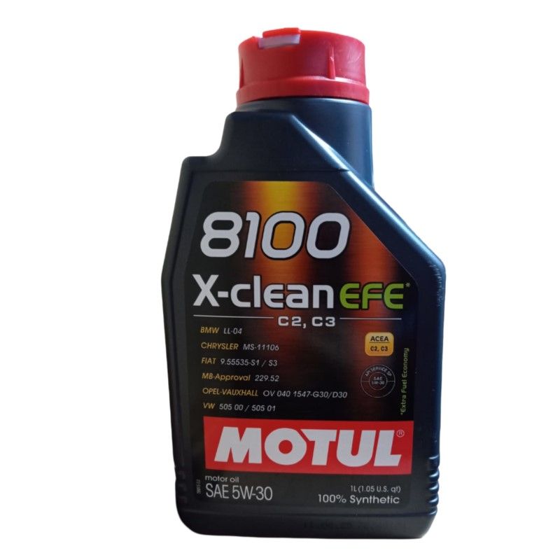 GENERICO - Aceite Motul - 5W30 - 8100 Sintético X-clean - 1L