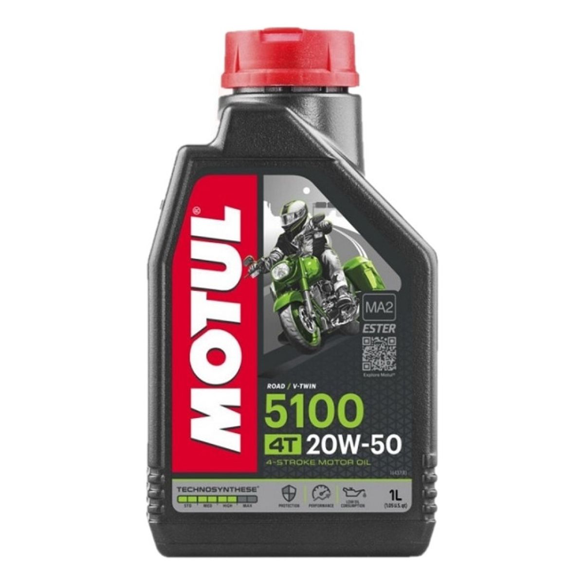 GENERICO - Aceite Motul - 20W50 - 5100 Semi Sintético - 1L