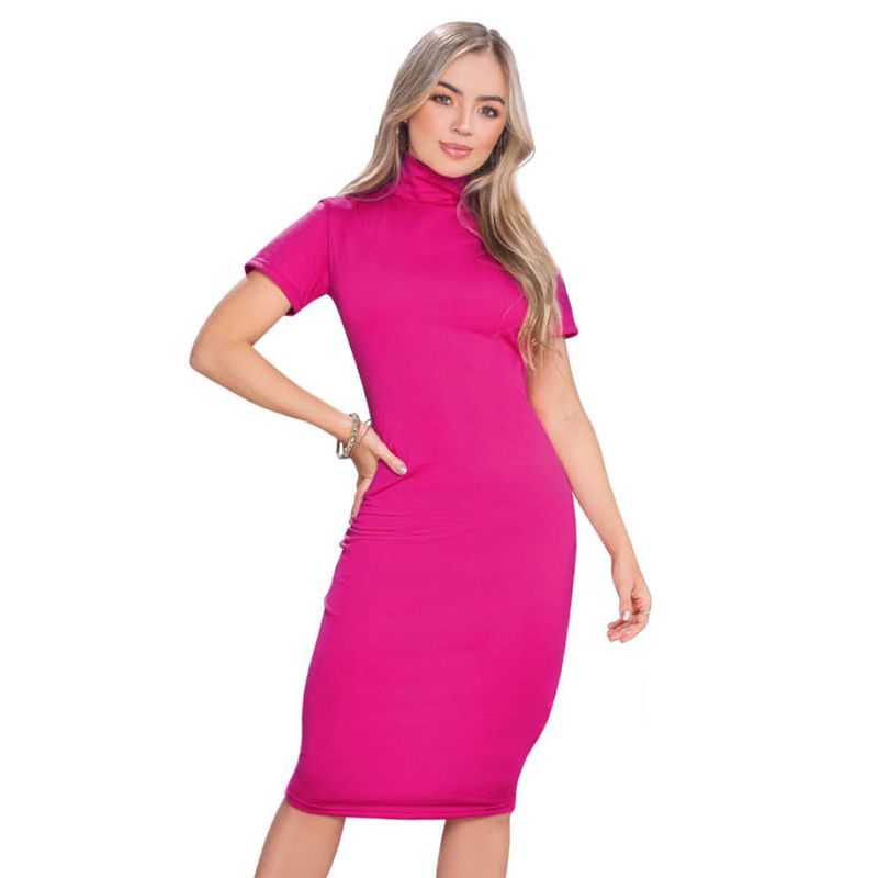 ATYPICAL - Vestido Mujer Fucsia Atypical 79470