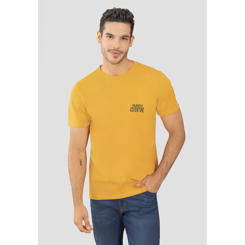 RUTTA - Camiseta Hombre Naranja Rutta 1855