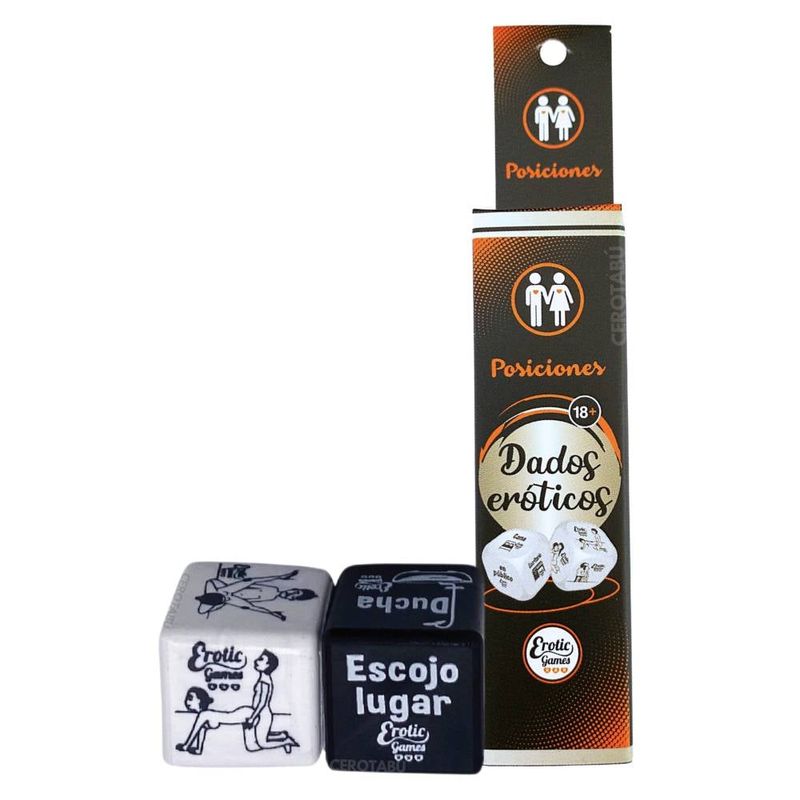 GENERICO - Dados Eroticos Posiciones Sexuales Juego Parejas Adultos Hetero
