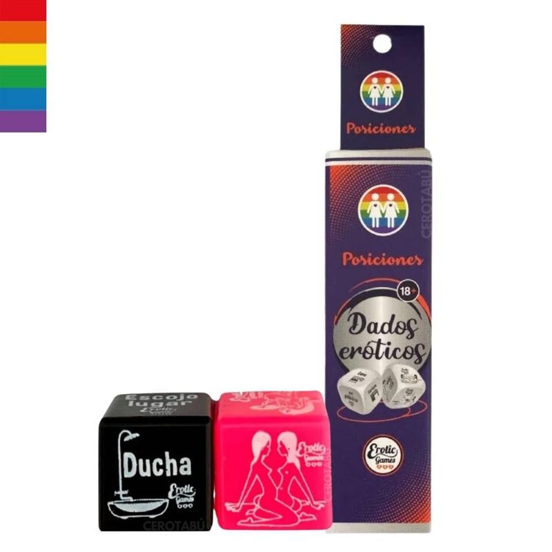 GENERICO - Dados Eroticos Posiciones Sexuales Juego Parejas Adultos Lésbico