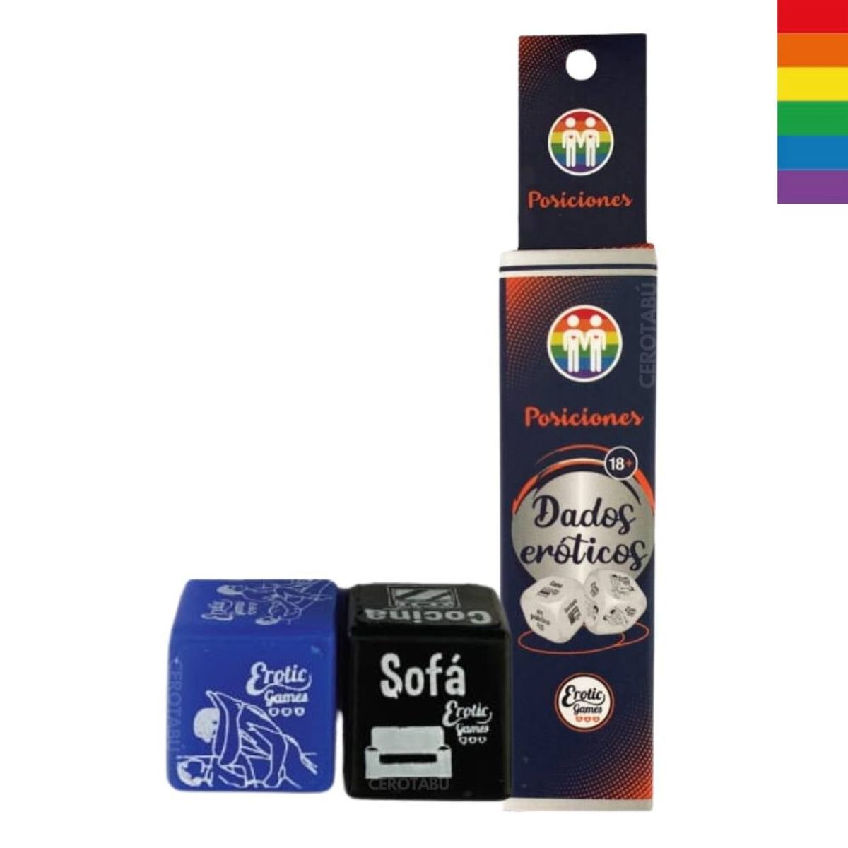 GENERICO - Dados Eróticos Posiciones Sexuales Juego Parejas Adultos Gy