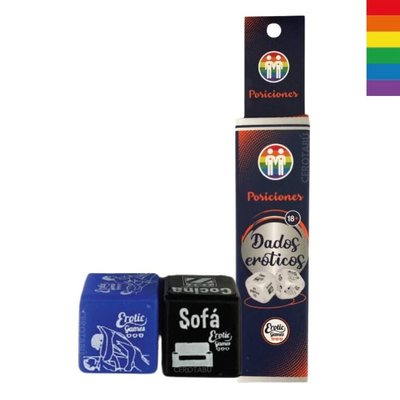 GENERICO - Dados Eróticos Posiciones Sexuales Juego Parejas Adultos Gy