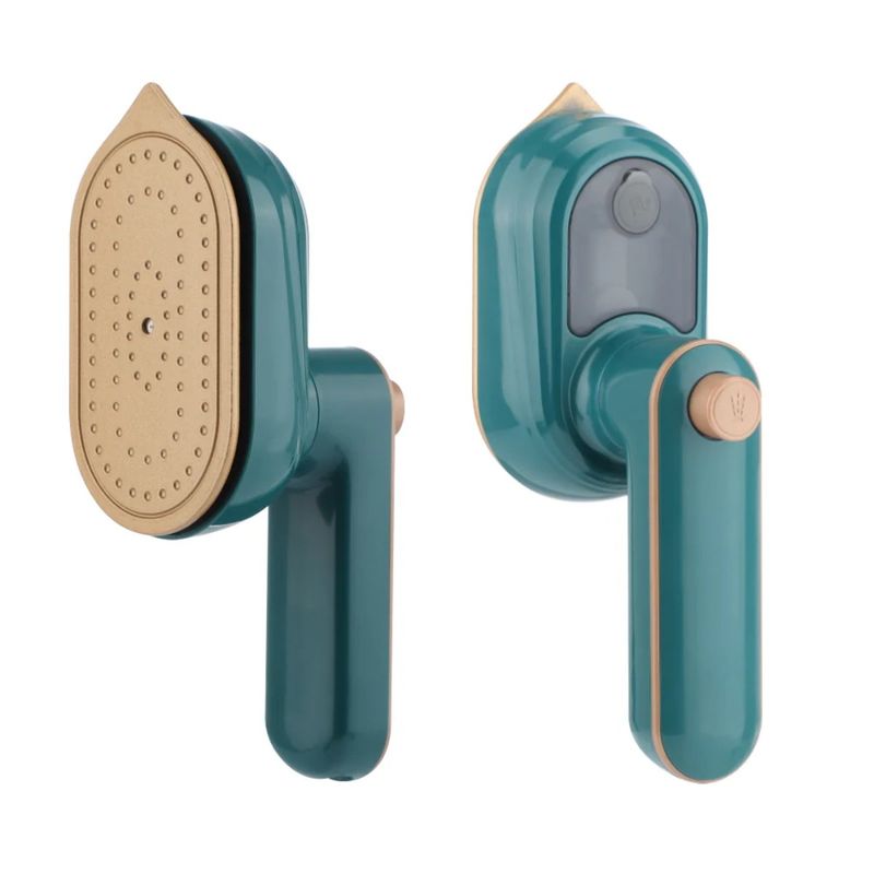 GENERICO - Plancha Para Ropa Mini Viajera Portátil Con Agua Y En Seco VERDE